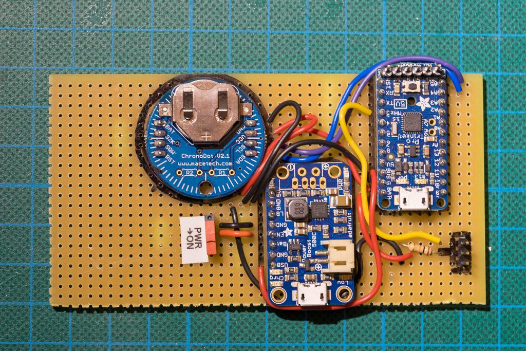 Adding wires and the rest.
