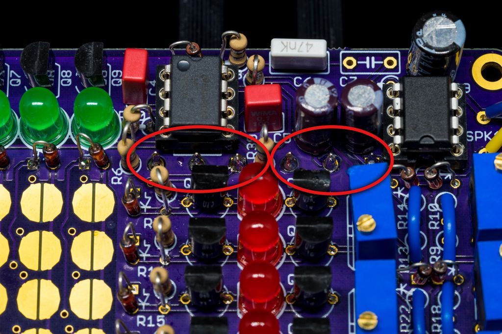 Outmoded Sequencer Solder Pads