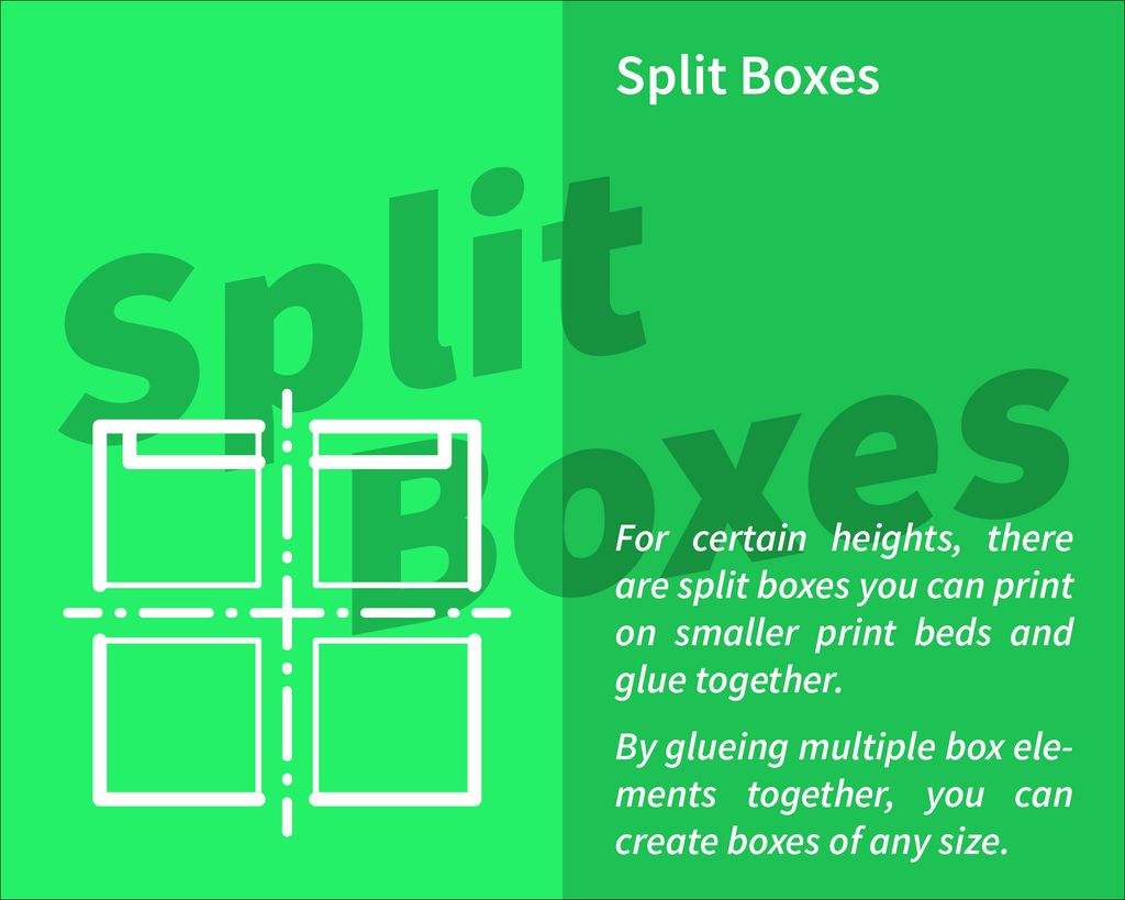 Split Boxes